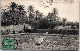 Delcampe - ALGERIE - LAGHOUAT - Un Jardin. - Laghouat