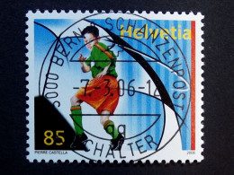 Delcampe - Schweiz - Suisse  2006 ( 1 Timbre Vollstempel - Pleine ) Mi 1959 - Junior Football - Fussball -  Gestemp./Obl Bern - Gebraucht