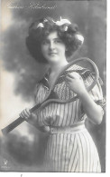 Delcampe - 'Gudrun Hildebrandt' - Woman, Femme, Frau, Donna - Actrice, Actress, Schauspielerin, Silent Movie, Tennis / Rotophot - Other & Unclassified