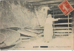 Delcampe - Cpa..47..AGEN..LOT ET GARONNE..MISE DE LA PRUNE A L'ETUVE. - Agen