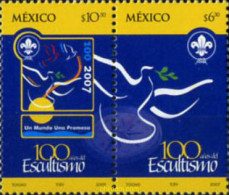 Delcampe - 207113 MNH MEXICO 2007 CENTENARIO DEL ESCULTISMO - Mexiko