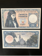 Delcampe - 2020 Matej Gabris 20 Franken Liechtenstein Vaduz Landtag St Nicholas Balzer Série M UNC SPECIMEN ESSAY Tirage Limité - Specimen