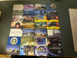 Delcampe - - 86 - Russia Urmet 28 Different Phonecards - Russie