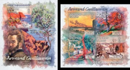 Delcampe - Salomon 2013, Art, Guillaumin, 4val In BF +BF - Impressionisme