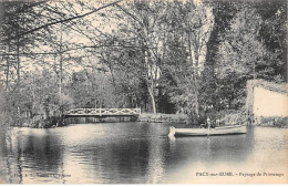 Delcampe - PACY SUR EURE - Paysage De Printemps - Très Bon état - Pacy-sur-Eure
