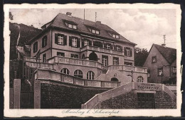 Delcampe - AK Mainberg /Schweinfurt, Gaststätte Hagenmeyer, Von Unten Gesehen - Schweinfurt