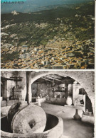 Delcampe - VALLAURIS - 2 CPSM : Vue Générale - Vieux Moulin à Huile - Vallauris