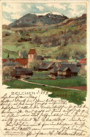 Delcampe - Belchen - Litho Künstlerkarte K. Mutter - Litho - Münstertal