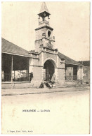 Delcampe - 32 - B26307CPA - MIRANDE - La Halle - Carte Pionniere - Très Bon état - GERS - Mirande