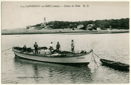 Delcampe - 40 - B15148CPA - CAPBRETON SUR MER - Retour De Peche - Très Bon état - LANDES - Capbreton