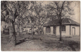 Delcampe - 81 - B16585CPA - REALMONT - Quartier Du Foirail - Mauvais état - TARN - Realmont