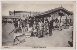 Delcampe - 0 - B15055CPA - DJIBOUTI - Les Halles - Très Bon état - AFRIQUE - Dschibuti