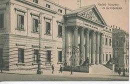 Delcampe - TARJETA POSTAL MADRID CONGRESO DE LOS DIPUTADOS 1932 - Madrid
