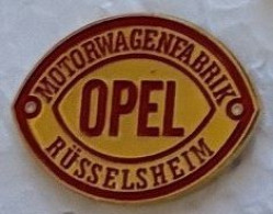 Delcampe - VOITURE - CAR - AUTOMOBILE - AUTO - LOGO OPEL - MOTOR WAGEN FABRIK - RÜSSELHEIM -   (38) - Opel