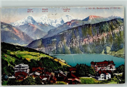 Delcampe - 3803 Beatenberg - Eiger Mönch Jungfrau - 10601955 - Beatenberg