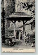 Delcampe - 3803 Beatenberg 1910 - Beatushöhle Eingang - 11092603 - Beatenberg