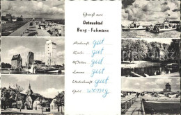 Delcampe - Burg Fehmarn Strandpartie Hafen Promenade Teich Leuchtturm - Fehmarn