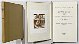 Delcampe - National Library Of Wales. - Catalogue (with Notes) Of The Aneurin Williams Collection Of Book Plates. - Exlibris
