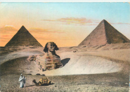 Delcampe - A5845 Sphinx Of Giza And Pyramids - Sphinx
