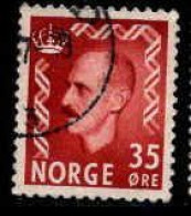 Delcampe - Norvege Poste Obl Yv: 327 Mi:362 Haakon VII (Beau Cachet Rond) - Oblitérés