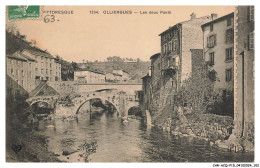 Delcampe - CAR-ACQP15-1013-63 - OLLIERGUES - Les Deux Ponts - Olliergues