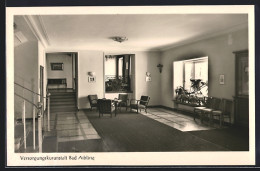Delcampe - AK Bad Aibling, Versorgungskuranstalt, Eingangshalle - Bad Aibling