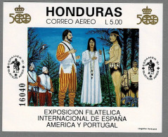 Delcampe - Honduras Block ** 1991 - Honduras