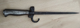 Delcampe - Baïonnette Rosalie Raccourcie Pieces De Terrain Oise - Decorative Weapons