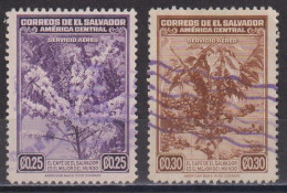 Delcampe - El Salvador Mi 582, 583 Sc C75, 76 Used - El Salvador