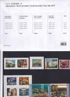 Delcampe - Schweiz - Jahresserie 2017, Komplett Und Sauber Gestempelt Mit ET-Ortsstempel BERN - Other & Unclassified