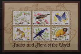 Delcampe - Tansania, MiNr. 2989-2994 Kleinbogen, Postfrisch - Tanzania (1964-...)