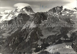 Delcampe - Braunwald GL Berghotel Ahorn Panorama Blick Zum Toedi Und Gemfsfayren Glarner Al - Sonstige & Ohne Zuordnung