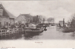 Delcampe - 4958 56 Workum,. Rond 1900. - Workum