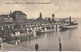 Delcampe - 4958 10 Hoek Van Holland, Haven Met Reddingsbooten. - Hoek Van Holland