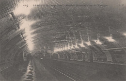 Delcampe - CPA PARIS - 3ème Ar. - Métropolitain - Station Souterraine Du Temple - Métro - Vers 1909 - Pariser Métro, Bahnhöfe