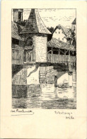 Delcampe - Luzern - Künstlerkarte Facchinetti - Luzern