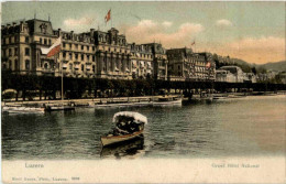 Delcampe - Luzern - Grand Hotel National - Luzern