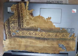Delcampe - EGYPT Egyptian Coptic Textile Fabric Circa 6th Century - Fregmant - Rare - Arte Africano