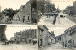 Delcampe - 09 - Lavelanet - Lot De 5 Cartes - Place Revolution, Avenue De Belesta, Touyre, Route De Montségur - Lavelanet