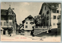 Delcampe - 6000 Luzern Lucerne 1905 - Alte Häuser - 10597014 - Luzern