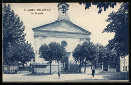 Delcampe - CPA St-Jean-du-Gard, Le Temple - Saint-Jean-du-Gard