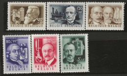 Delcampe - Belgie  .     OBP       .   973/978    .   *    .    Ongebruikt Met Gom - Ungebraucht