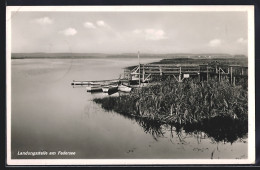 Delcampe - AK Bad Buchau, Landungsstelle Am Federsee - Bad Buchau