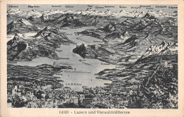 Delcampe - SUISSE LUCERNE VIERWALDSTAETTERSEE - Luzern
