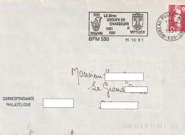 Delcampe - L -Flamme Temporaire- " B.P.M 530- WITTLICH  " - F.F.A - - Briefe U. Dokumente