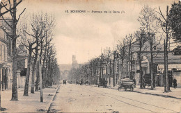 Delcampe - 02-SOISSONS-Avenue De La Gare-N°629-E/0339 - Soissons