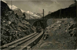 Delcampe - Partie Am Bühl Bei Kandersteg - Bahn - Kandersteg