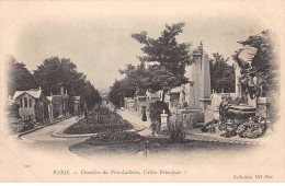 Delcampe - 75020 - Paris - SAN21085 - Cimetière Du Père Lachaise - L'Allée Principale - Paris (20)