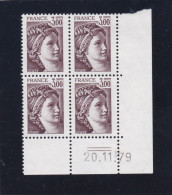 Delcampe - France 1977/78, Yvert CD1979 ** Type Sabine, Gomme Parfaite. - 1970-1979