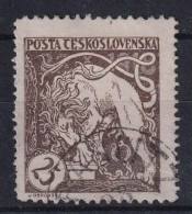 Delcampe - CZECHOSLOVAKIA 1919 - Canceled - Mi 35Ba - Perf. 11 1/2 : 13 3/4 - Gebraucht